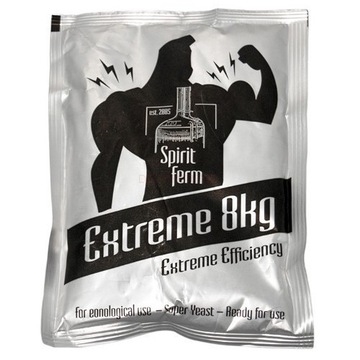 Drożdże gorzelnicze SpiritFerm EXTREME 8 kg Cukrów