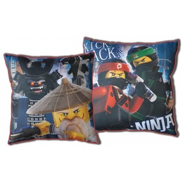 PODUSZKA DWUSTRONNA LEGO NINJAGO NINJA MOVES 40x40 nr 600