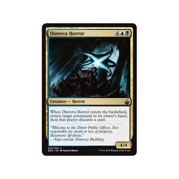 MTG 4x Dinrova Horror (Uncommon)