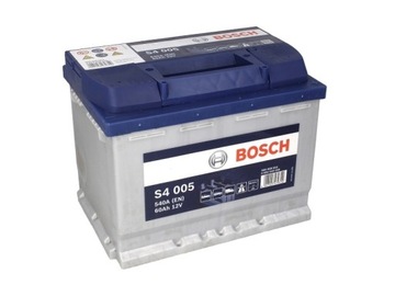 АККУМУЛЯТОР BOSCH S4 60 Ач 540 А S4005 S4 005 60 Ач НОВАЯ МОДЕЛЬ!