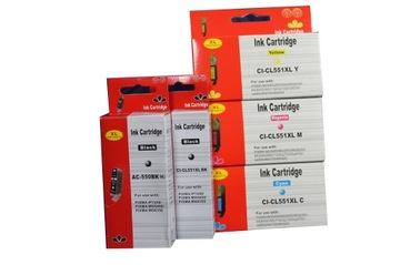 5x tusz Canon PGI550XL CLI551XL MG7150 MG7550