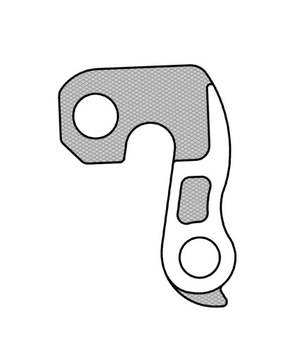 Hak Przerzutki GH-012 B'Twin Hercules Decathlon