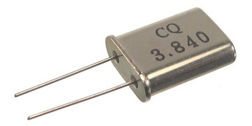 Rezonator kwarcowy 3.840 MHz - 2 sztuki