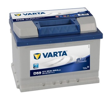 Akumulator VARTA Blue Dynamic 12V 60Ah 540A D59