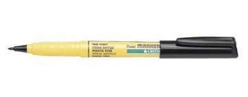 Pentel Marker do tkanin czarny mazak pisak flamaster