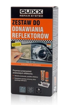 ODNAWIANIE REGENERACJA LAMP ZESTAW DO REFLEKTORÓW