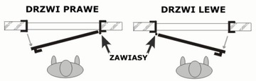 Ciepłe Drzwi 73mm grubości PCV Salamander M29 AGO