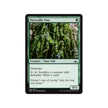 MTG 4x Portcullis Vine