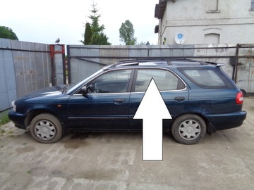 SKLO (OKNO) DVEŘNÍ LEVÝ ZADNÍ SUZUKI BALENO EG I KOMBI