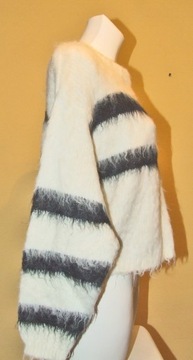 Sweter damski seksowny H&M puszek XS i 160cm
