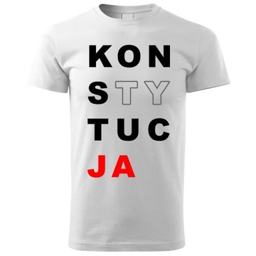 Koszulka męska KONSTYTUCJA XS - 5XL