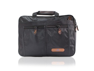 Torba męska na LAPTOPA ramię CZARNA UC824002