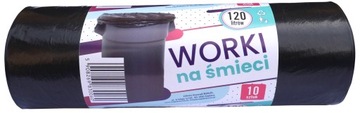 WORKI ŚMIECIOWE MOCNE 160L 10SZT OKAZJA