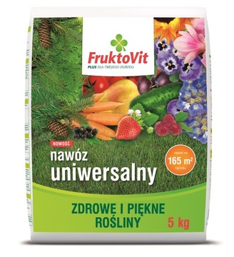 Nawóz Fruktovit do roślin uniwersalny 5kg granulat