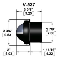 F16 RITCHIE EXPLORER COMPASS V-537W БЕЛЫЙ