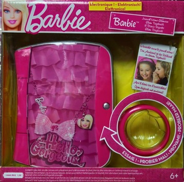 BARBIE PAMIĘTNIK SEKRETNIK OTWIERANY BRANSOLETKĄ