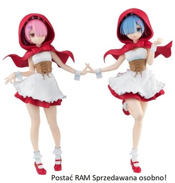 Аниме РИСУНОК RE ZERO REM RED HOOD JAPAN FURYU