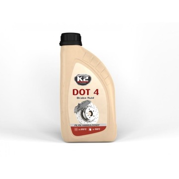 K2 DOT4 PŁYN HAMULCOWY 1L DOT 4 1000ML