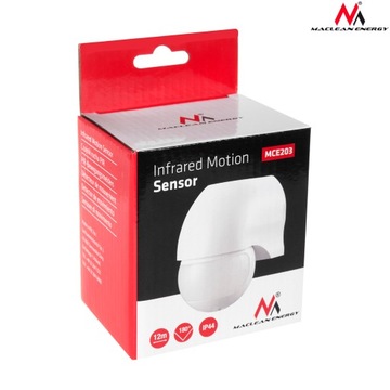 фото ориг. №5, Sensor motion sensor 180 steps white to led backlight external internal mce203