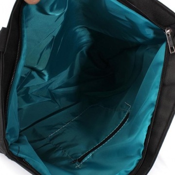 DUŻA MATERIAŁOWA TORBA SHOPPER BAG NADRUK WZORY