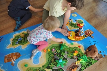 Игровой коврик для кукольного домика 100х160см в подарок