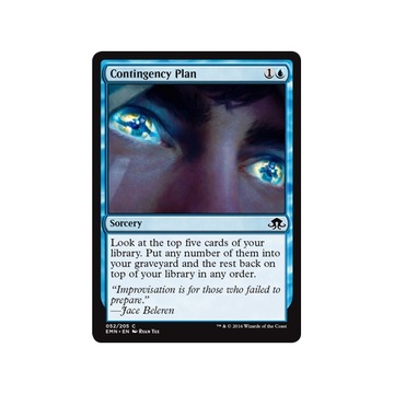 MTG 4x Contingency Plan