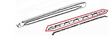 MERCEDES GLA 156 AMG КРЫШКА ПРАВАЯ