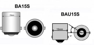 PY21W LED оранжевый BAU15S CANBUS, направление США