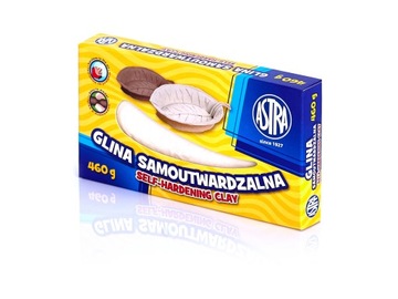 ASTRA GLINA MASA SAMOUTWARDZALNA 460G BIAŁA