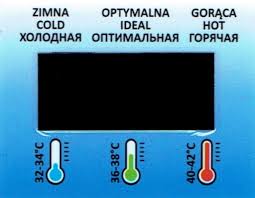 WANIENKA 102 KOREK ODPŁYW TERMOMETR STOJAK WANNA 100 KRÓLICZKI BIAŁA Tega