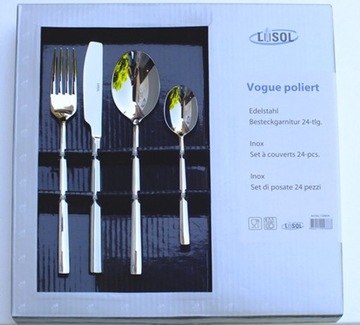 фото ориг. №5, Set. cutlery 24 electrical. vogue lusol sola switzerland