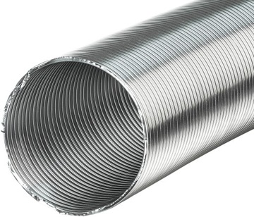 KANAŁ ELASTYCZNY ROZCIĄGANY PRZEWÓD RURA ALUMINIUM SPIROFLEX ALUFLEX 150/3m