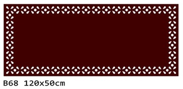 bieżnik obrus mata filcowy filcowa filc B68 120x50