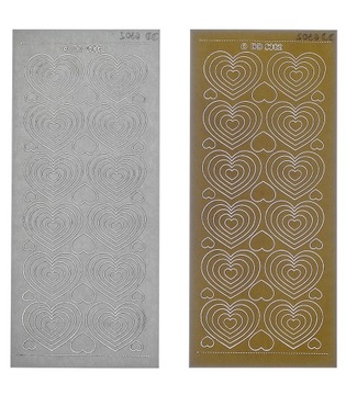 НАКЛЕЙКИ СЕРДЦЕ № JO-118