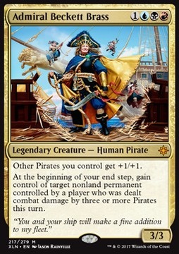 Admiral Beckett Brass - podstawa Piratów @@@