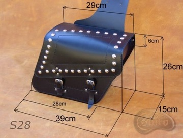 КОЖАНЫЕ СУМКИ S28B VULCAN VIRAGO SHADOW HONDA