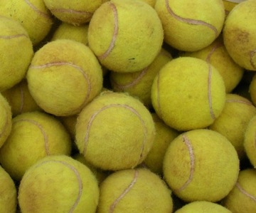 Брендовые теннисные мячи - б/у, цена за 30 шт/смарт