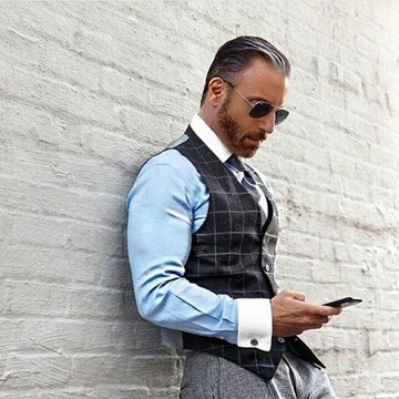 Broda, wąsy / Olejek Balsam Wosk Grzebień Nożyczki