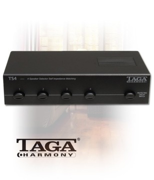 СЕЛЕКТОР ДИНАМИКОВ TAGA HARMONY TS-4, 4 ЗОНЫ