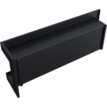 фото ориг. №5, Biofireplace suspended grilles 120 x 48 x 28 centimeters black