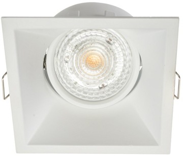 Oprawa sufitowa wpuszczana TORINO kwadrat gu10 led