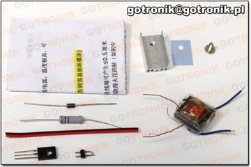 Преобразователь высокого напряжения 20кВ - DIY_BTE-546