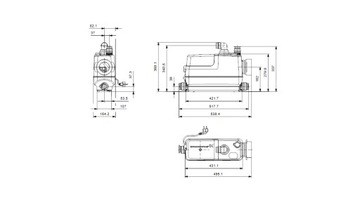 Шлифовальный насос GRUNDFOS SOLOLIFT 2 CWC-3