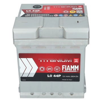 АККУМУЛЯТОР FIAMM TITANIUM PRO L0 44P 44Ач 390А