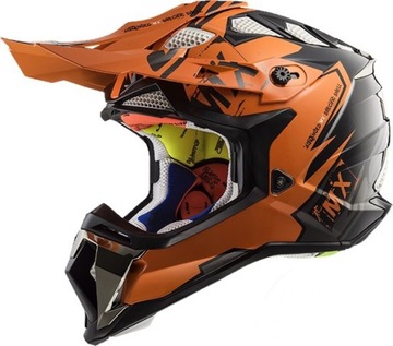 KASK LS2 MX470 SUBVERTER EMPEROR ORANGE Roz. 2XL