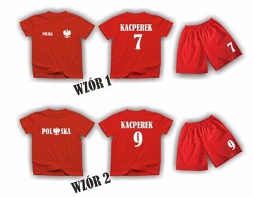 KOMPLET PIŁKARSKI KIBICA Z WŁASNYM IMIENIEM R-110