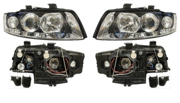 NOWE LAMPY REFLEKTOR Audi A4 B6 00-04 ORYG KPL 2sz