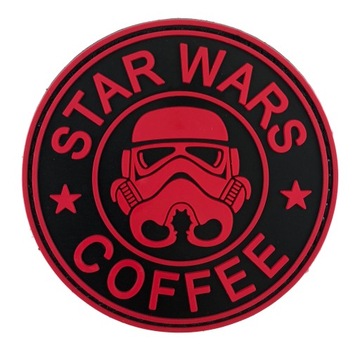 STAR WARS COFFEE Morale Patch 3D PVC naszywka