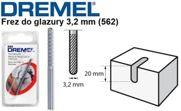 НАСАДКА ДЛЯ ПЛИТКИ 3,2 ММ (562) DREMEL