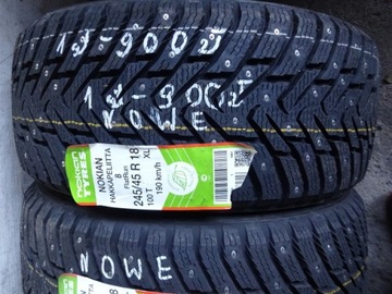 ЗИМНИЕ ШИНЫ 245/45/18 NOKIAN HAKKAPELIITTA 8 100T